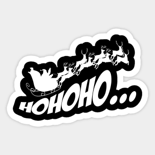 HO HO HO Sticker